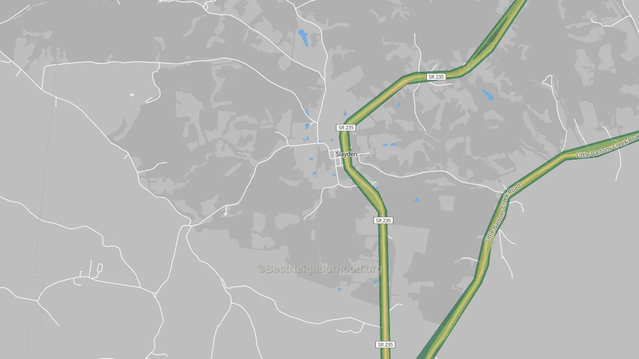 37165, TN Map of Noise Levels in 37165