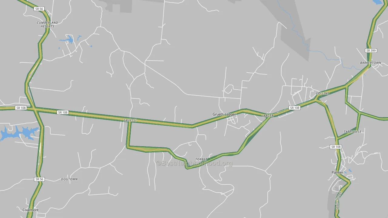 37339, TN Map of Noise Levels in 37339