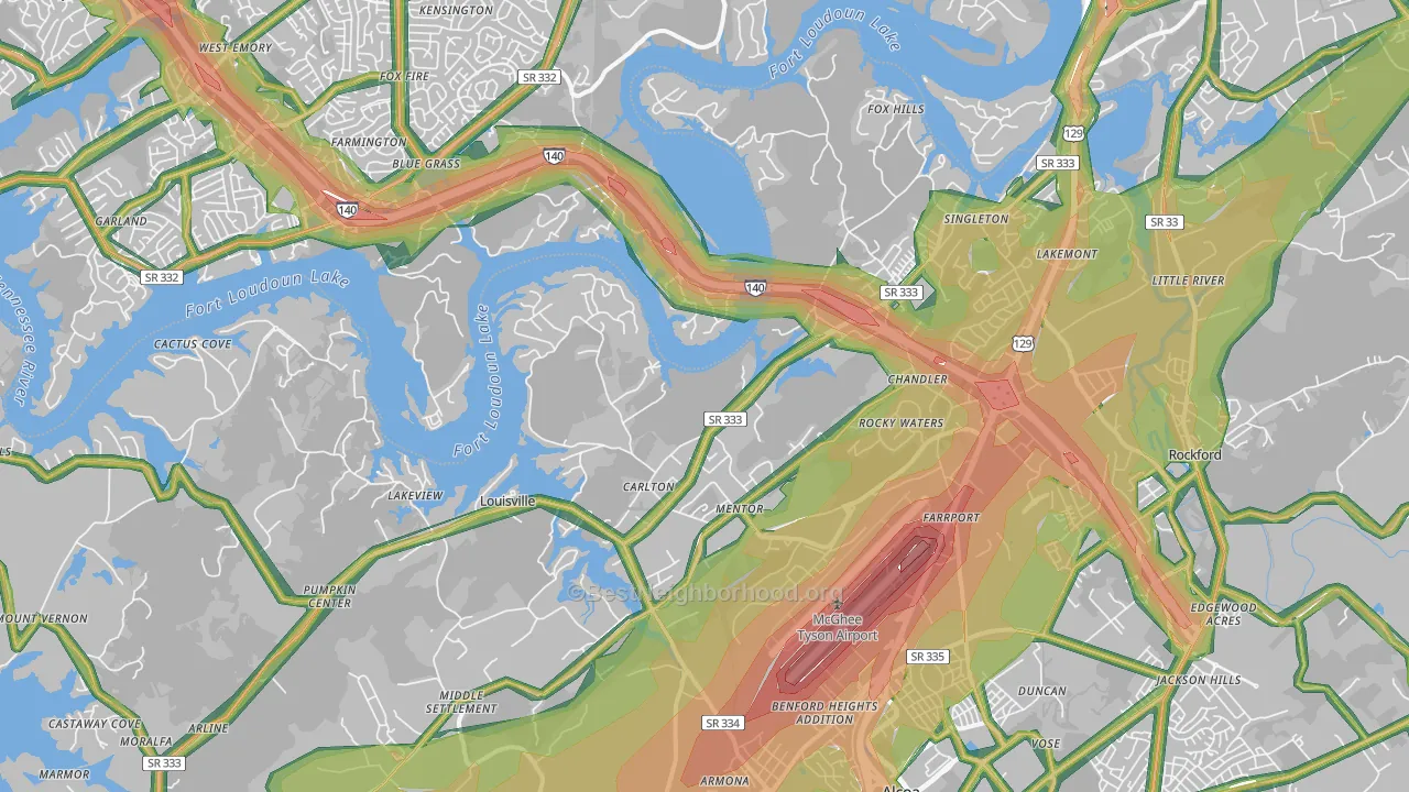 37777, TN Map of Noise Levels in 37777