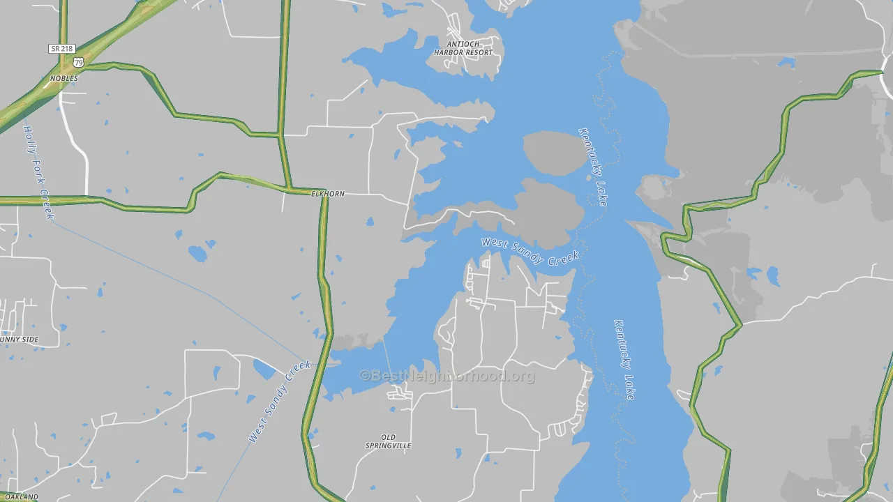 38256, TN Map of Noise Levels in 38256