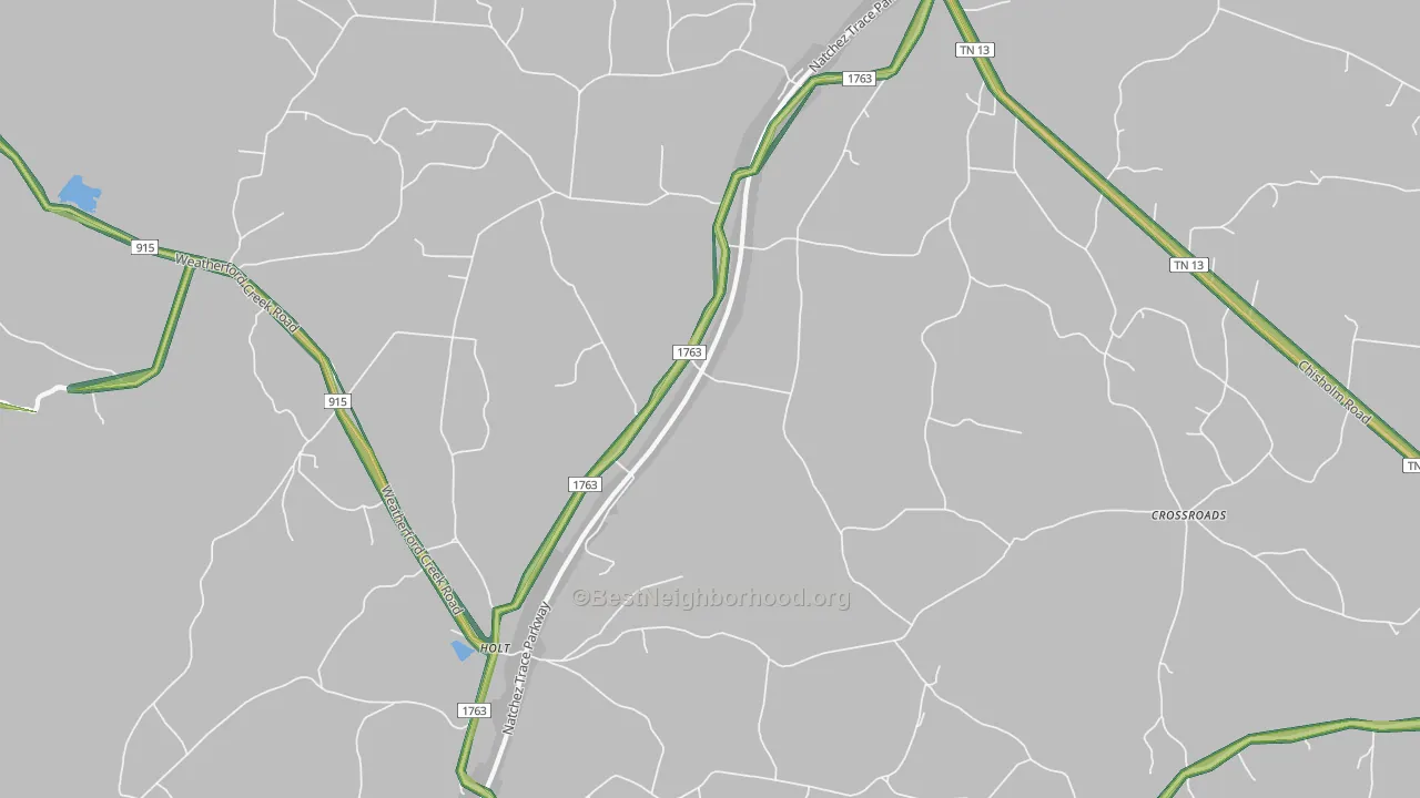 38452, TN Map of Noise Levels in 38452