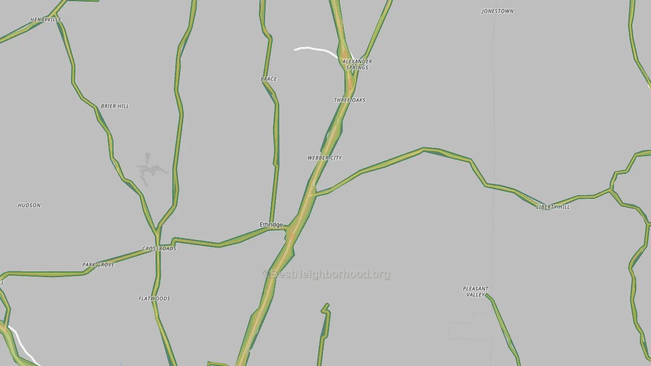 38456, TN Map of Noise Levels in 38456