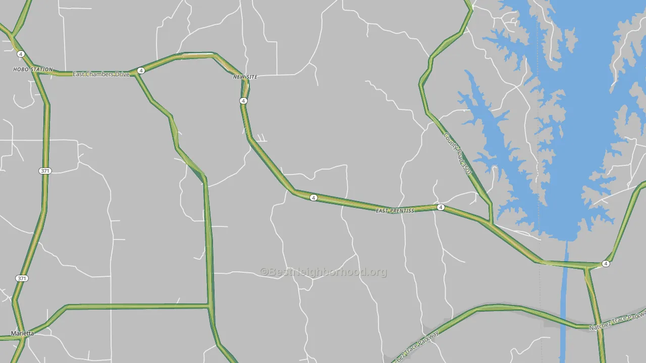 38859, MS Map of Noise Levels in 38859