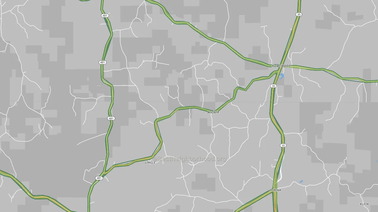 39152, MS Map of Noise Levels in 39152
