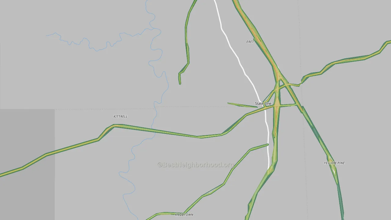 39362, MS Map of Noise Levels in 39362