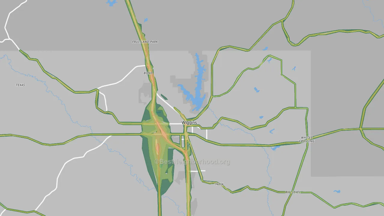 39577, MS Map of Noise Levels in 39577
