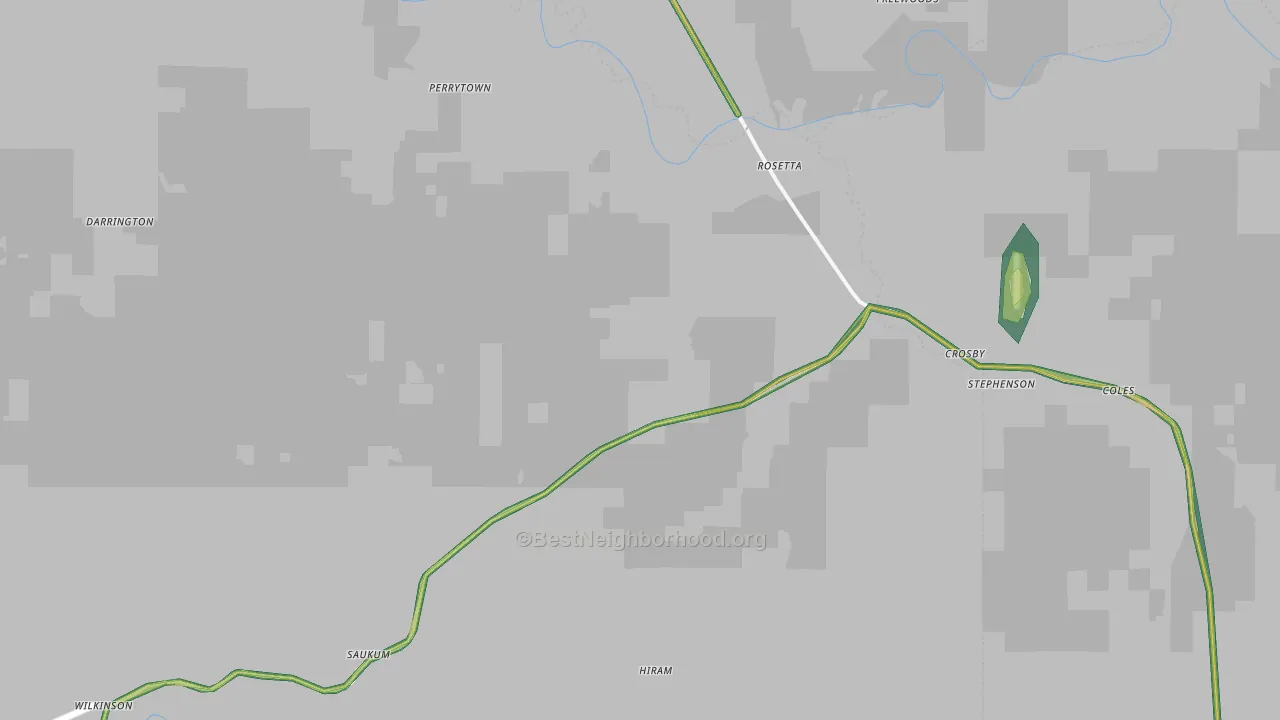 39633, MS Map of Noise Levels in 39633