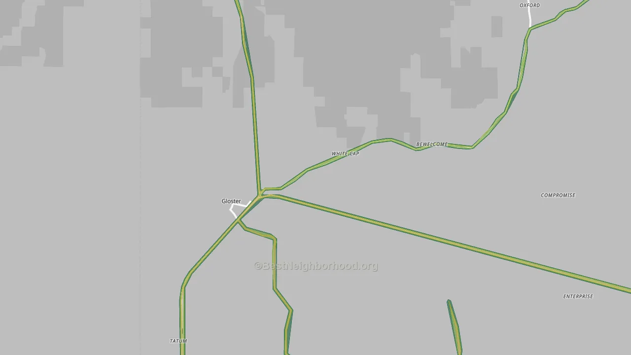 39638, MS Map of Noise Levels in 39638