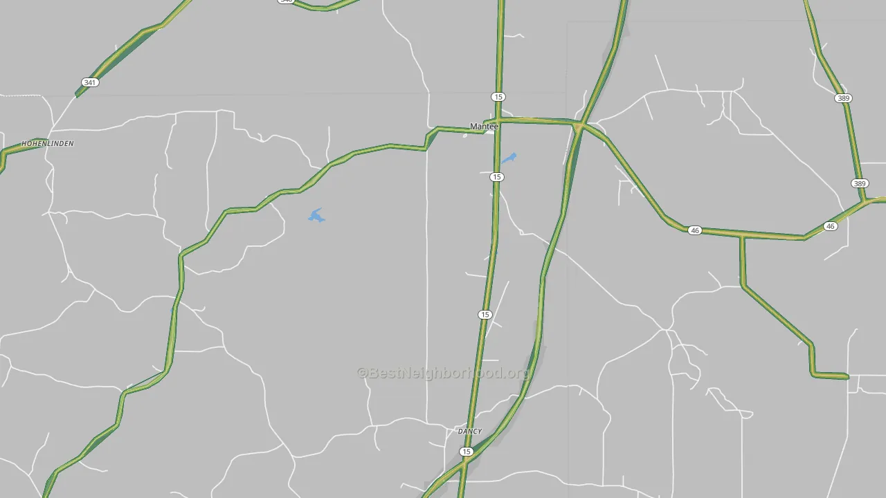 39751, MS Map of Noise Levels in 39751