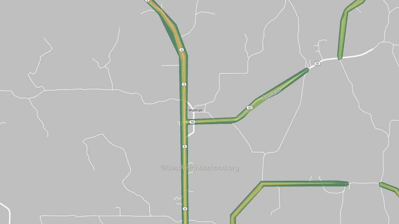 39771, MS Map of Noise Levels in 39771