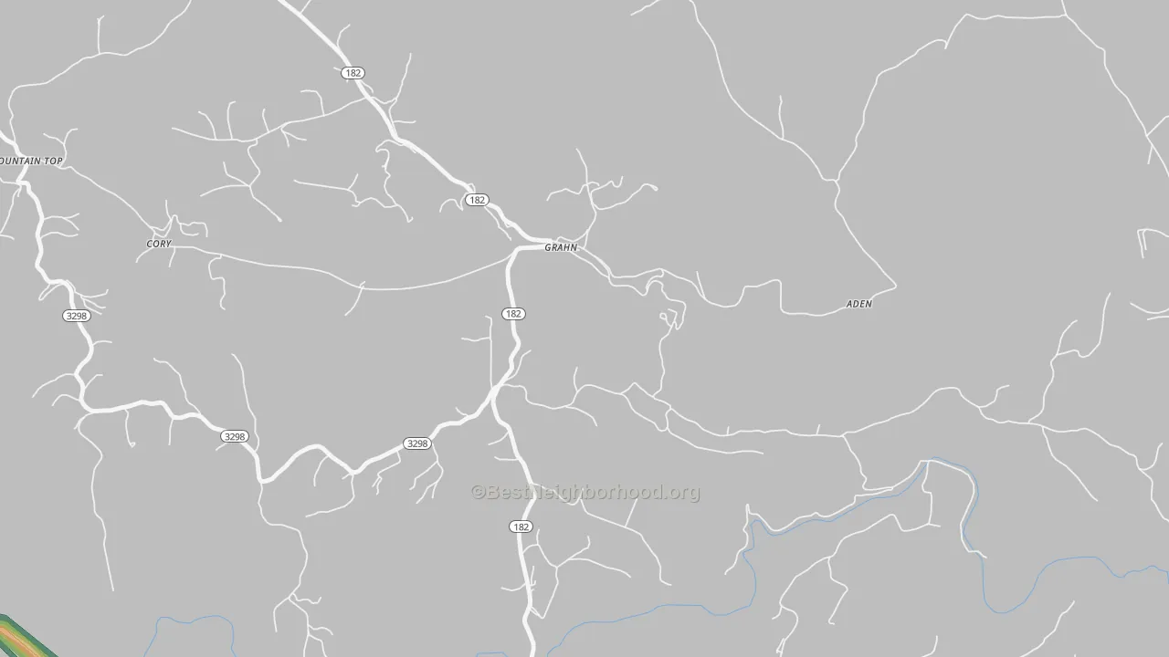 41142, KY Map of Noise Levels in 41142