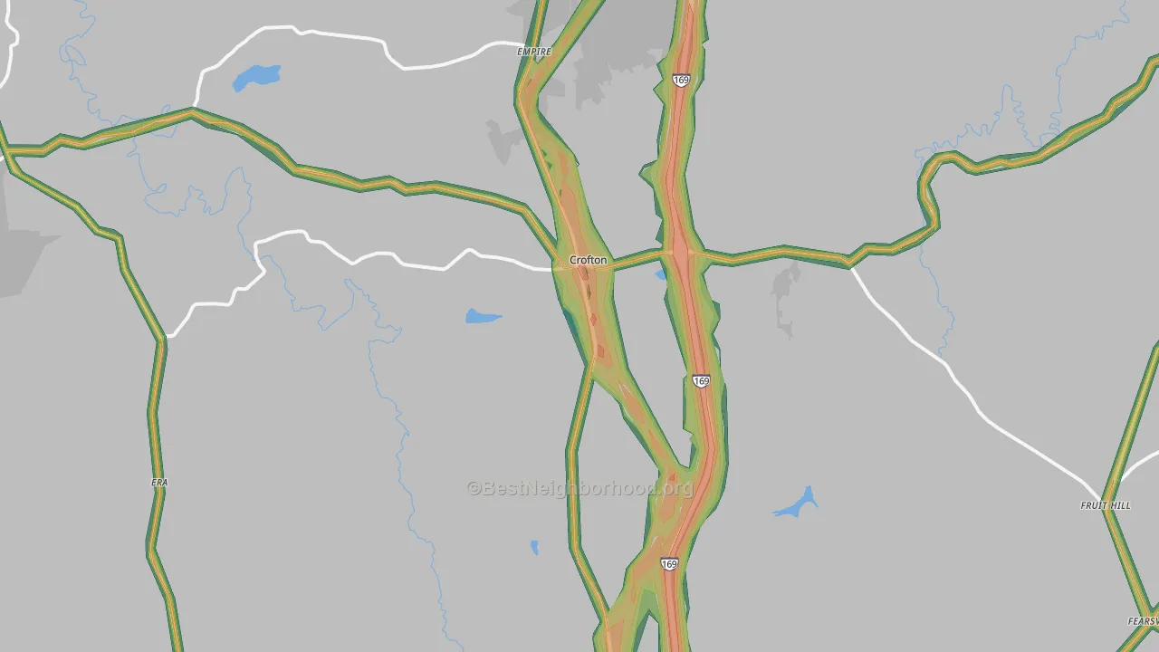 42217, KY Map of Noise Levels in 42217
