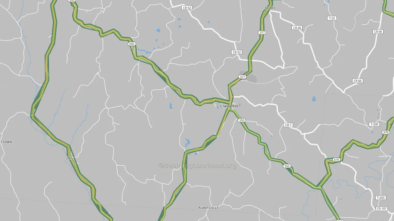 43728, OH Map of Noise Levels in 43728