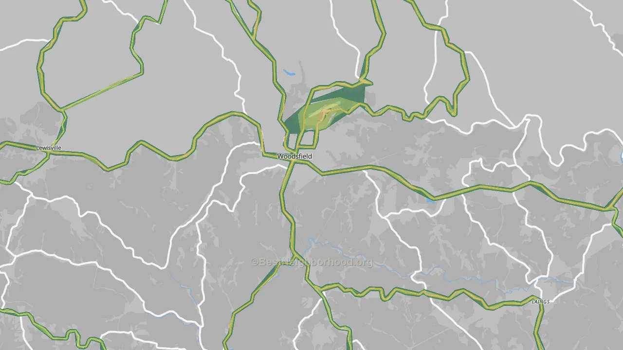 43793, OH Map of Noise Levels in 43793
