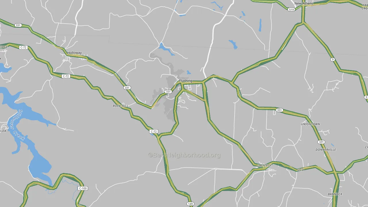 43977, OH Map of Noise Levels in 43977