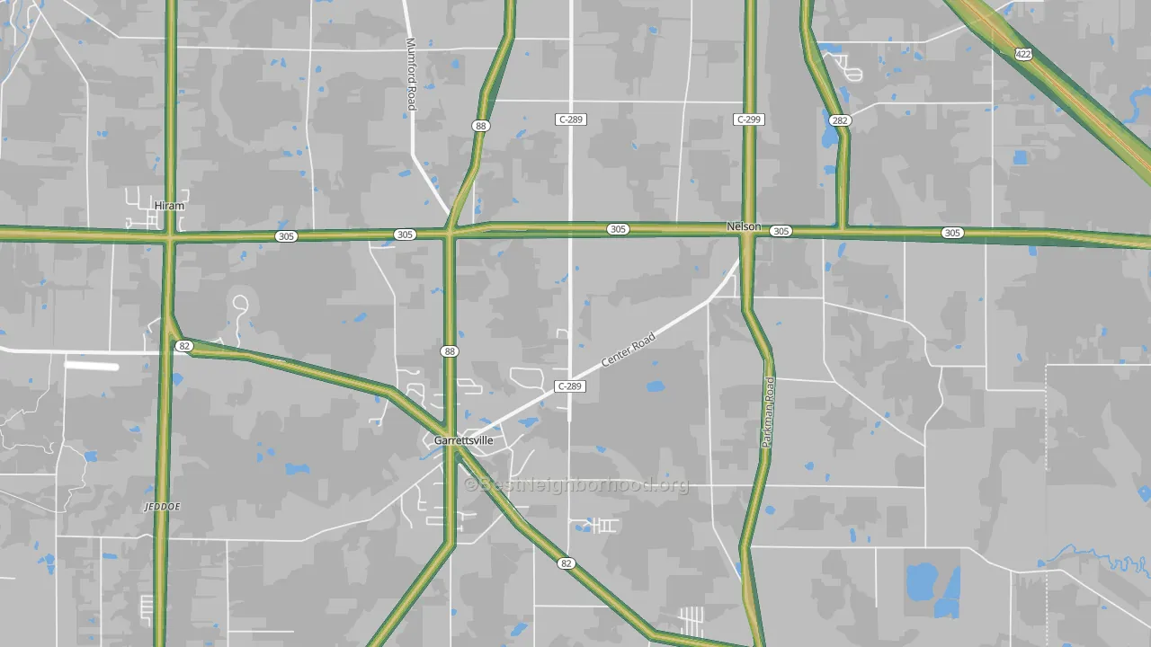44231, OH Map of Noise Levels in 44231