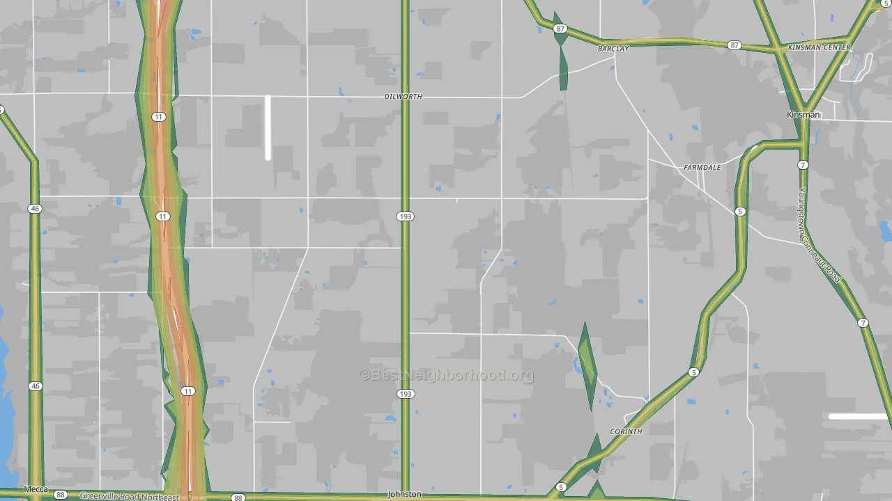 44417, OH Map of Noise Levels in 44417