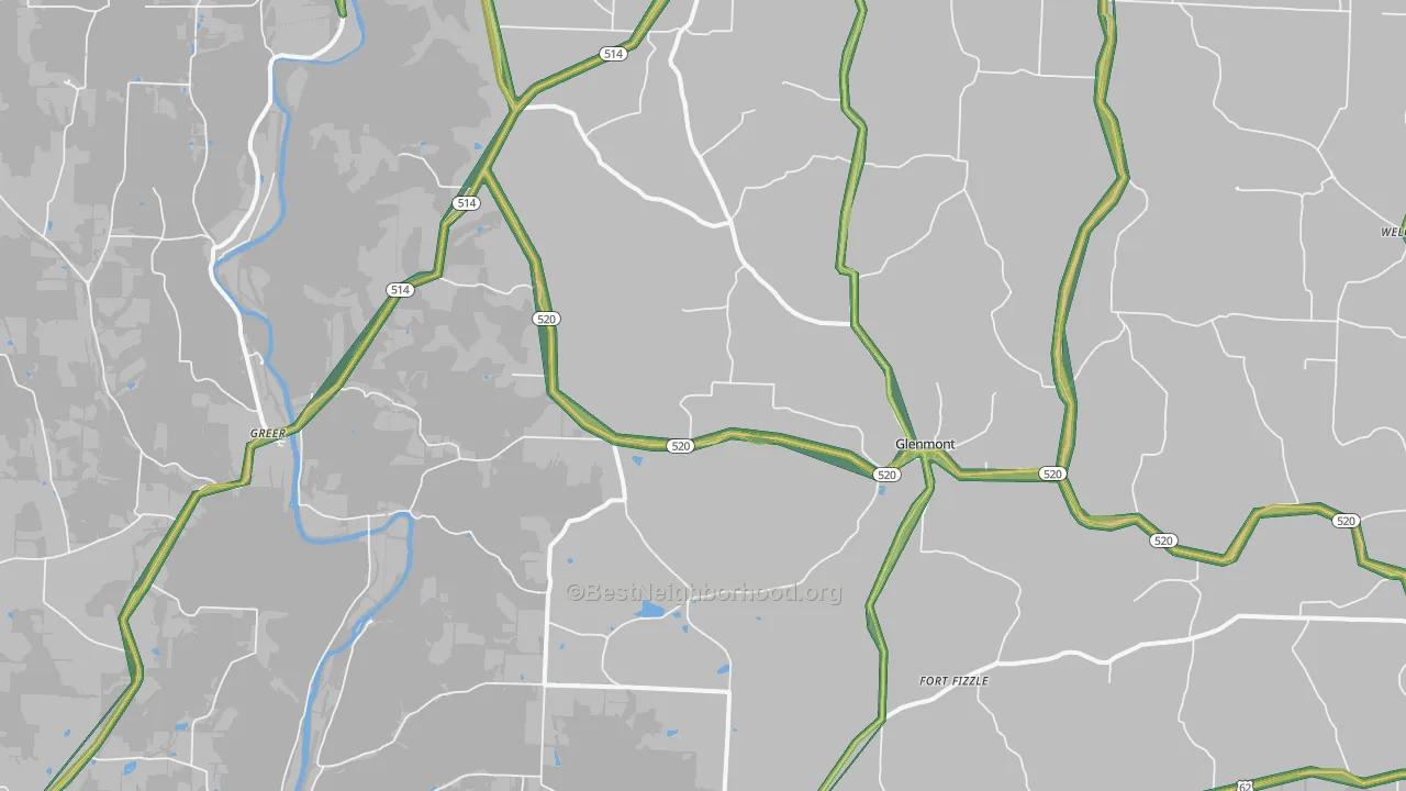 44628, OH Map of Noise Levels in 44628