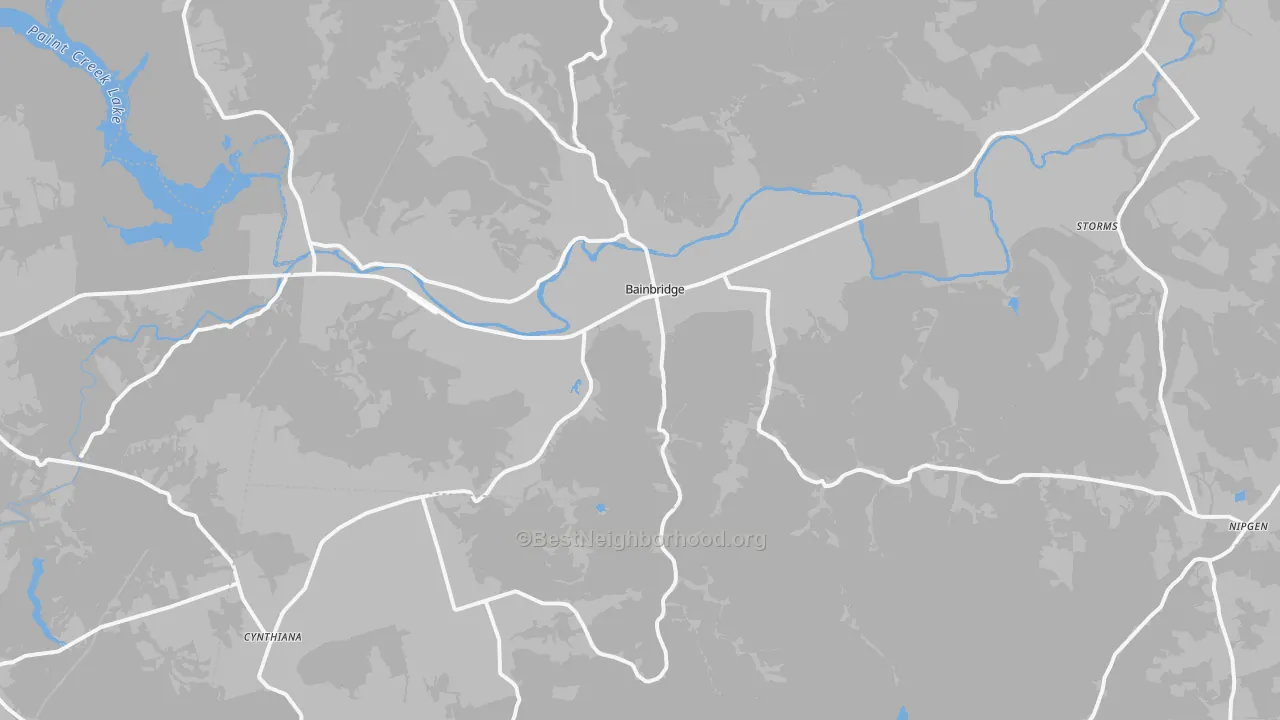 45612, OH Map of Noise Levels in 45612