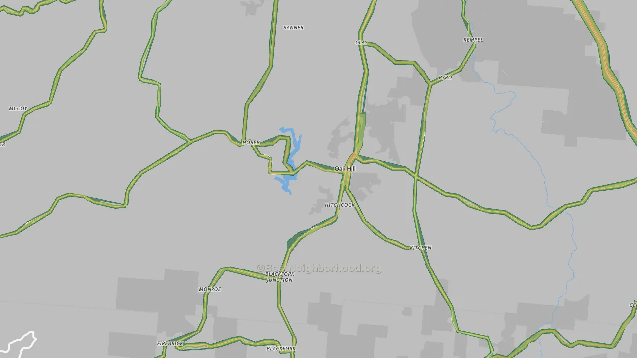45656, OH Map of Noise Levels in 45656