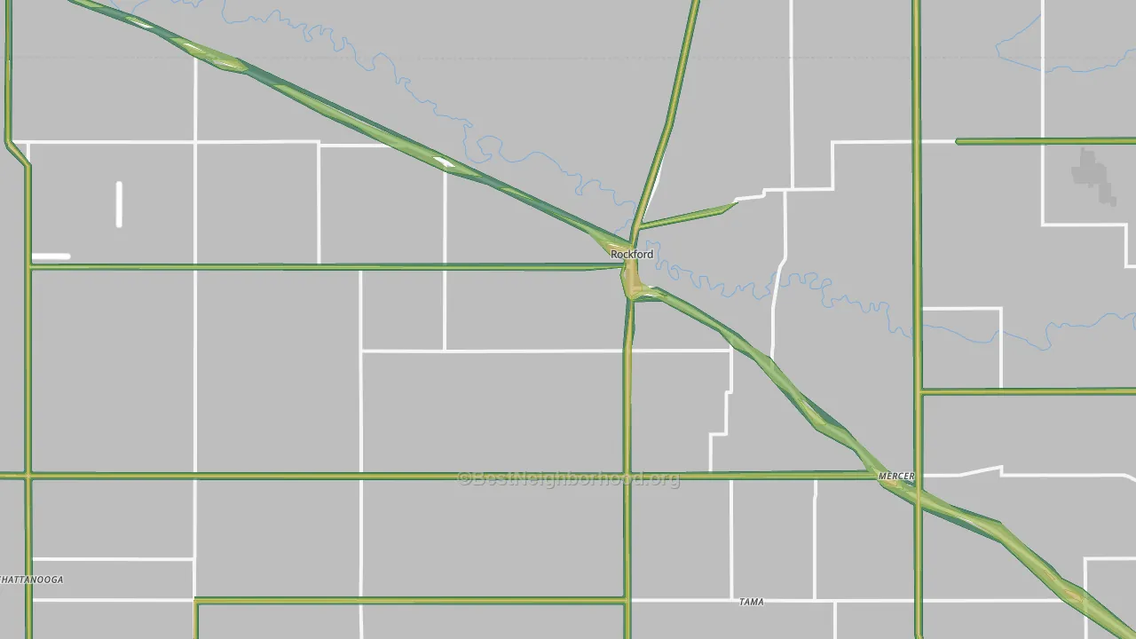 45882, OH Map of Noise Levels in 45882