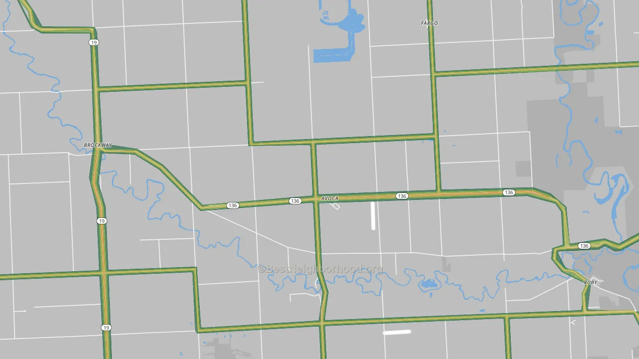 48006, MI Map of Noise Levels in 48006