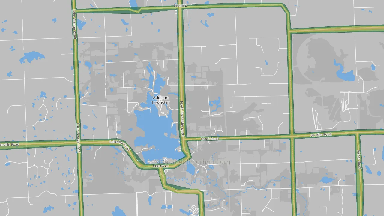 48367, MI Map of Noise Levels in 48367