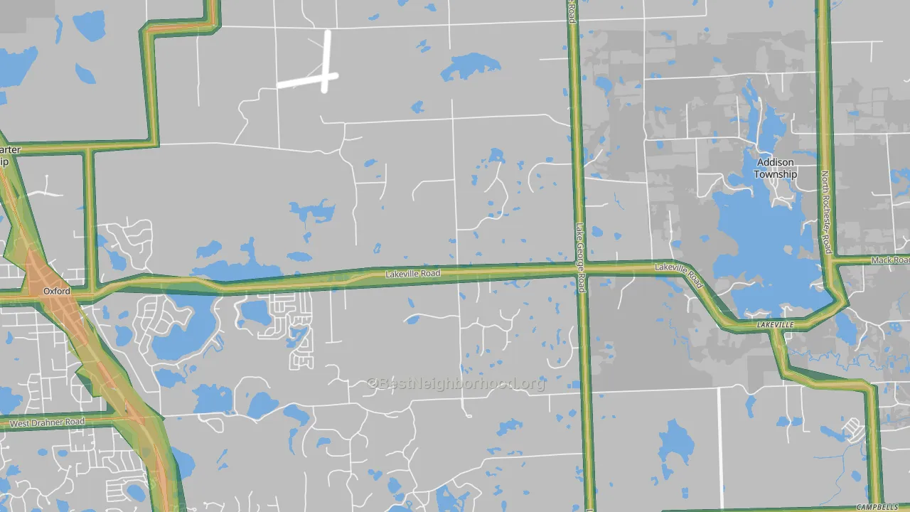 48370, MI Map of Noise Levels in 48370