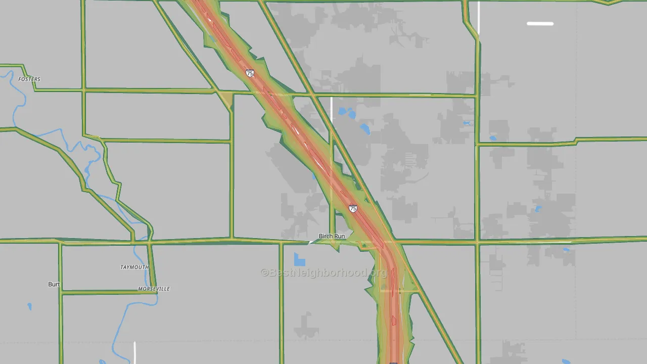 48415, MI Map of Noise Levels in 48415