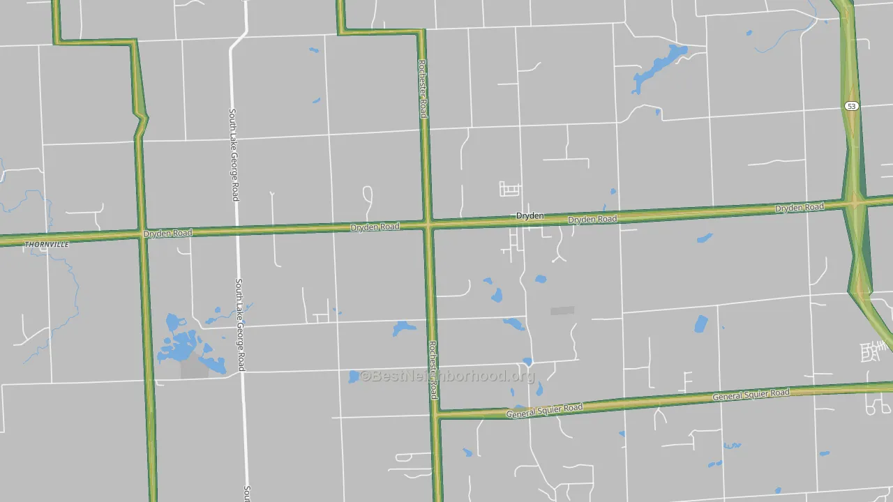 48428, MI Map of Noise Levels in 48428