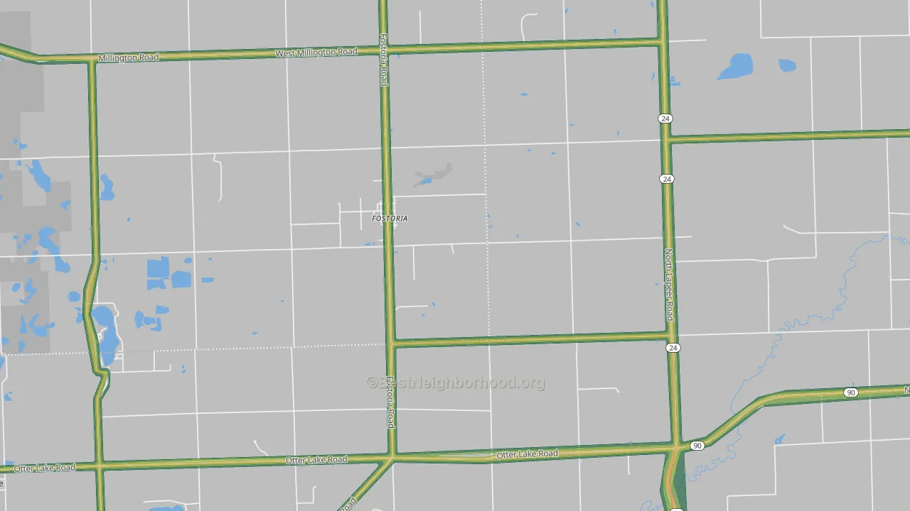 48435, MI Map of Noise Levels in 48435