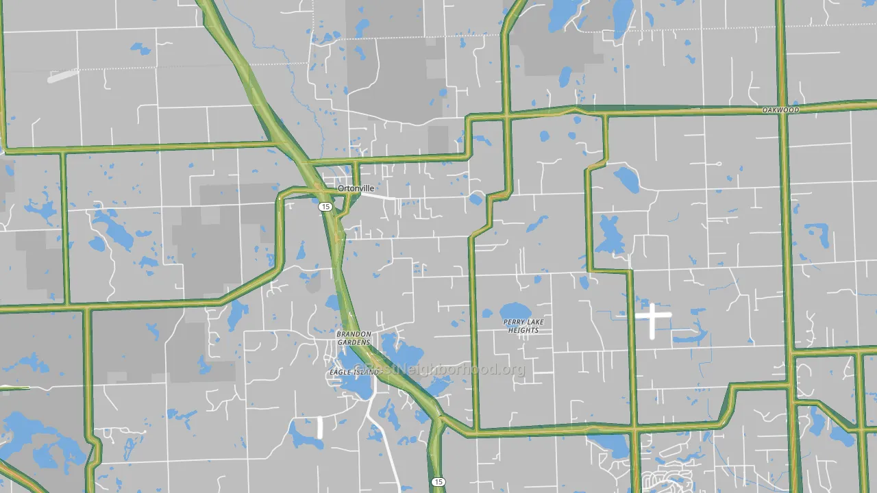 48462, MI Map of Noise Levels in 48462
