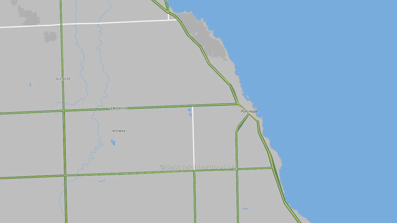 48468, MI Map of Noise Levels in 48468