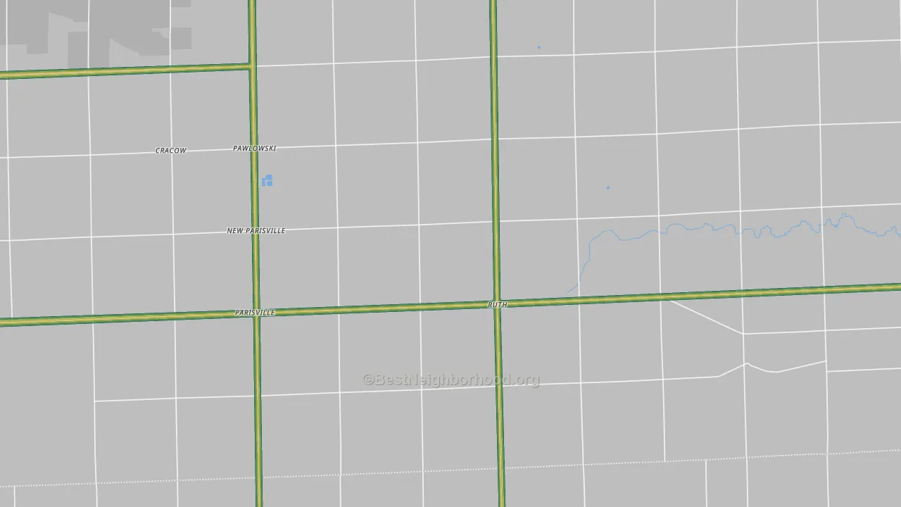 48470, MI Map of Noise Levels in 48470