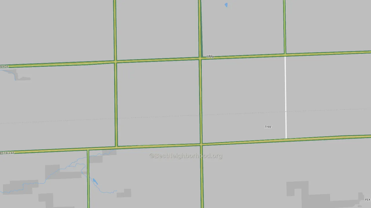48475, MI Map of Noise Levels in 48475