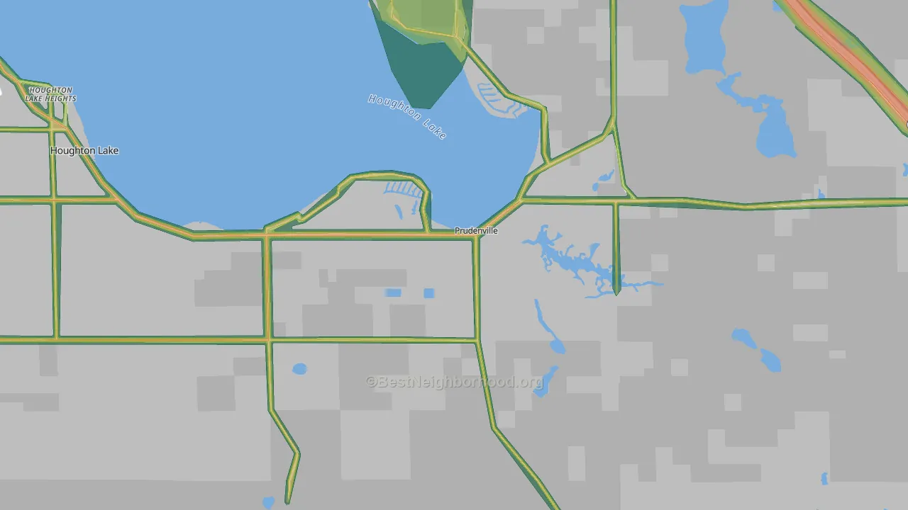 48651, MI Map of Noise Levels in 48651