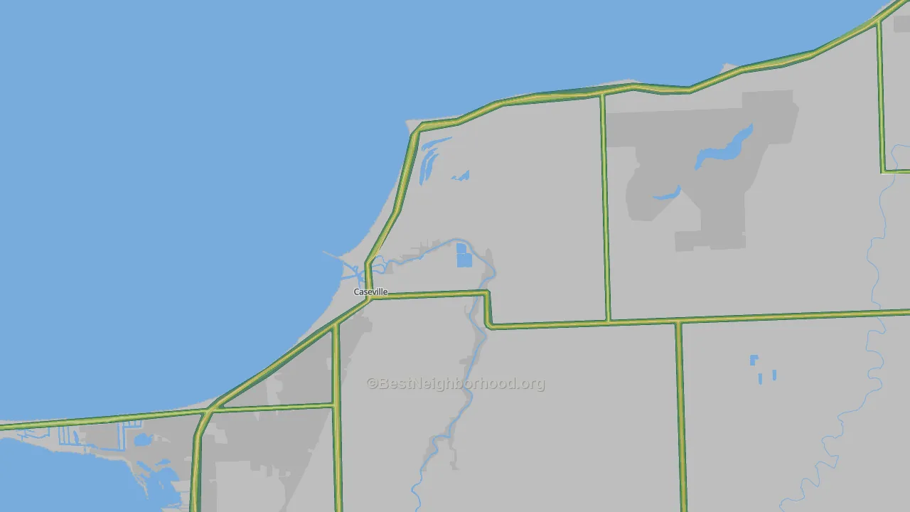 48725, MI Map of Noise Levels in 48725