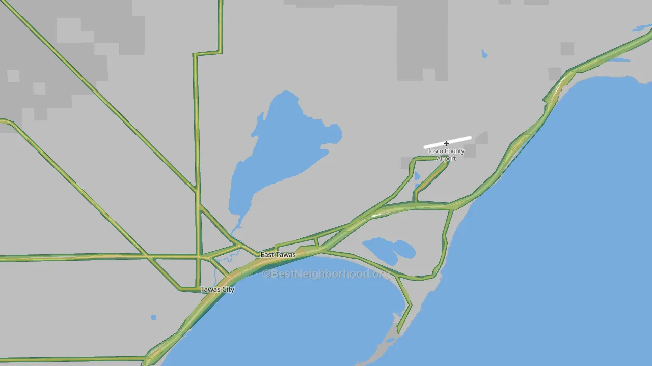 48730, MI Map of Noise Levels in 48730