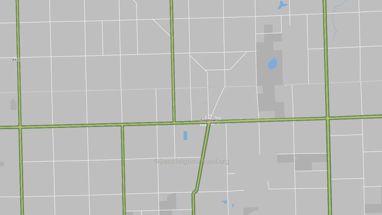 48735, MI Map of Noise Levels in 48735