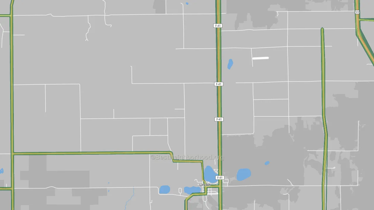48742, MI Map of Noise Levels in 48742