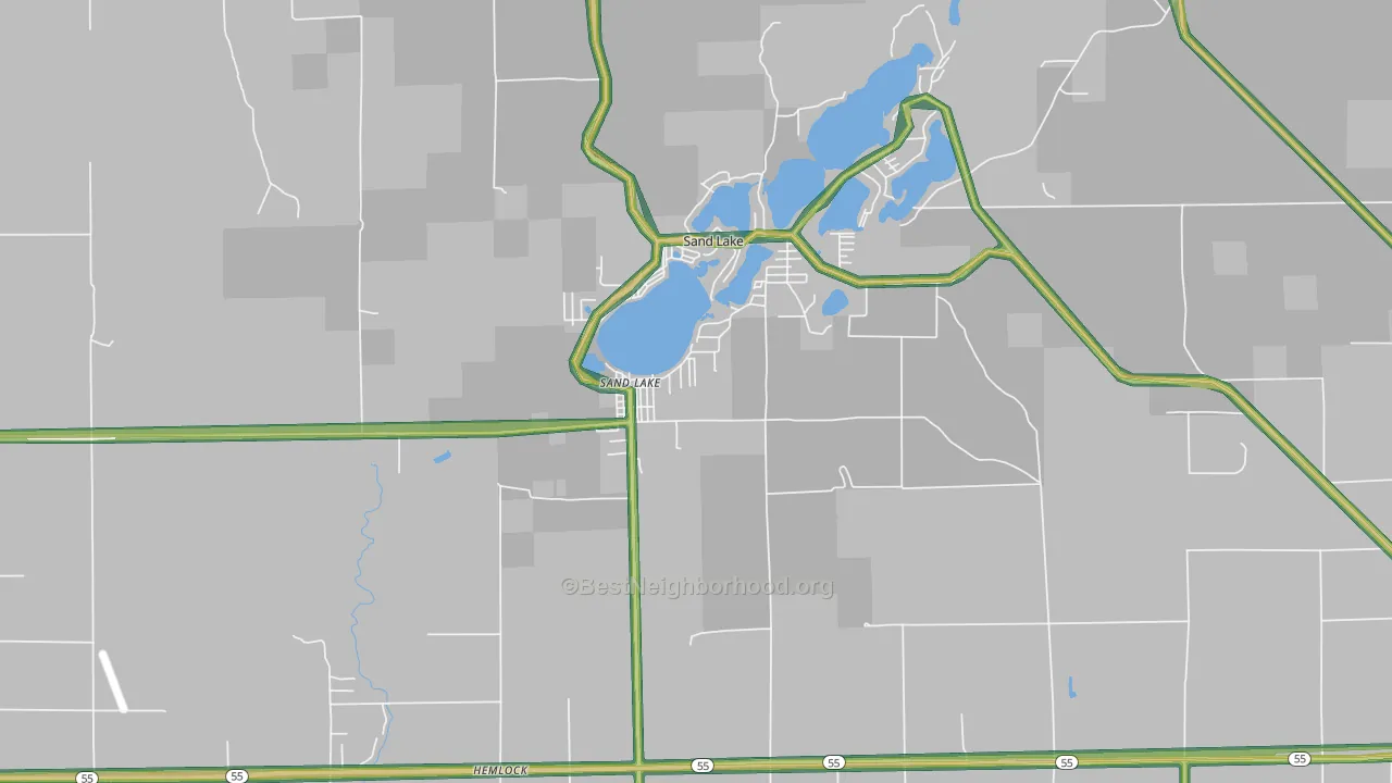 48748, MI Map of Noise Levels in 48748