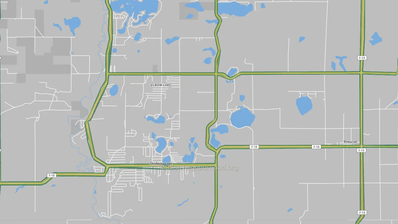 48756, MI Map of Noise Levels in 48756
