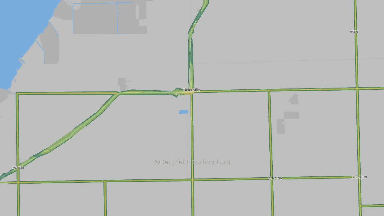 48767, MI Map of Noise Levels in 48767