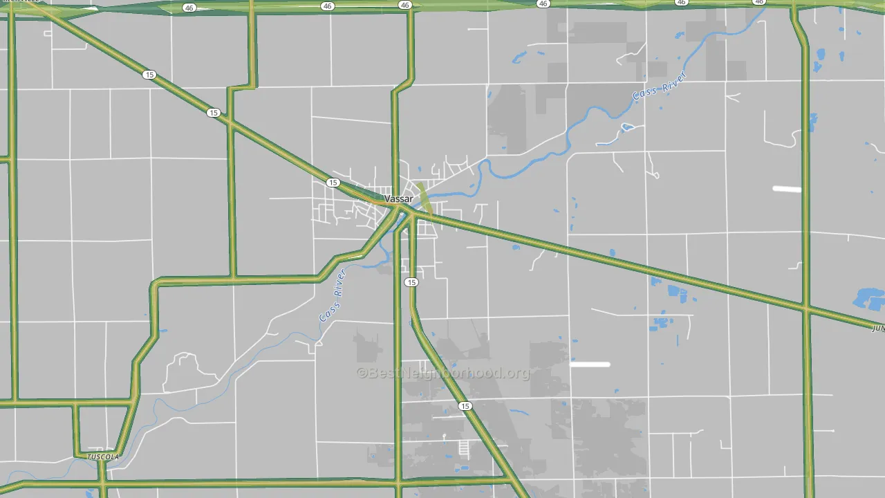 48768, MI Map of Noise Levels in 48768