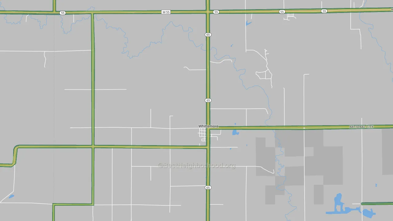 48770, MI Map of Noise Levels in 48770