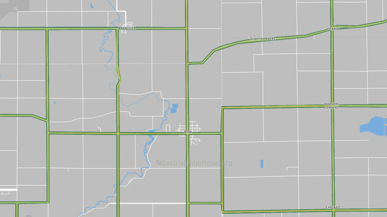 48831, MI Map of Noise Levels in 48831