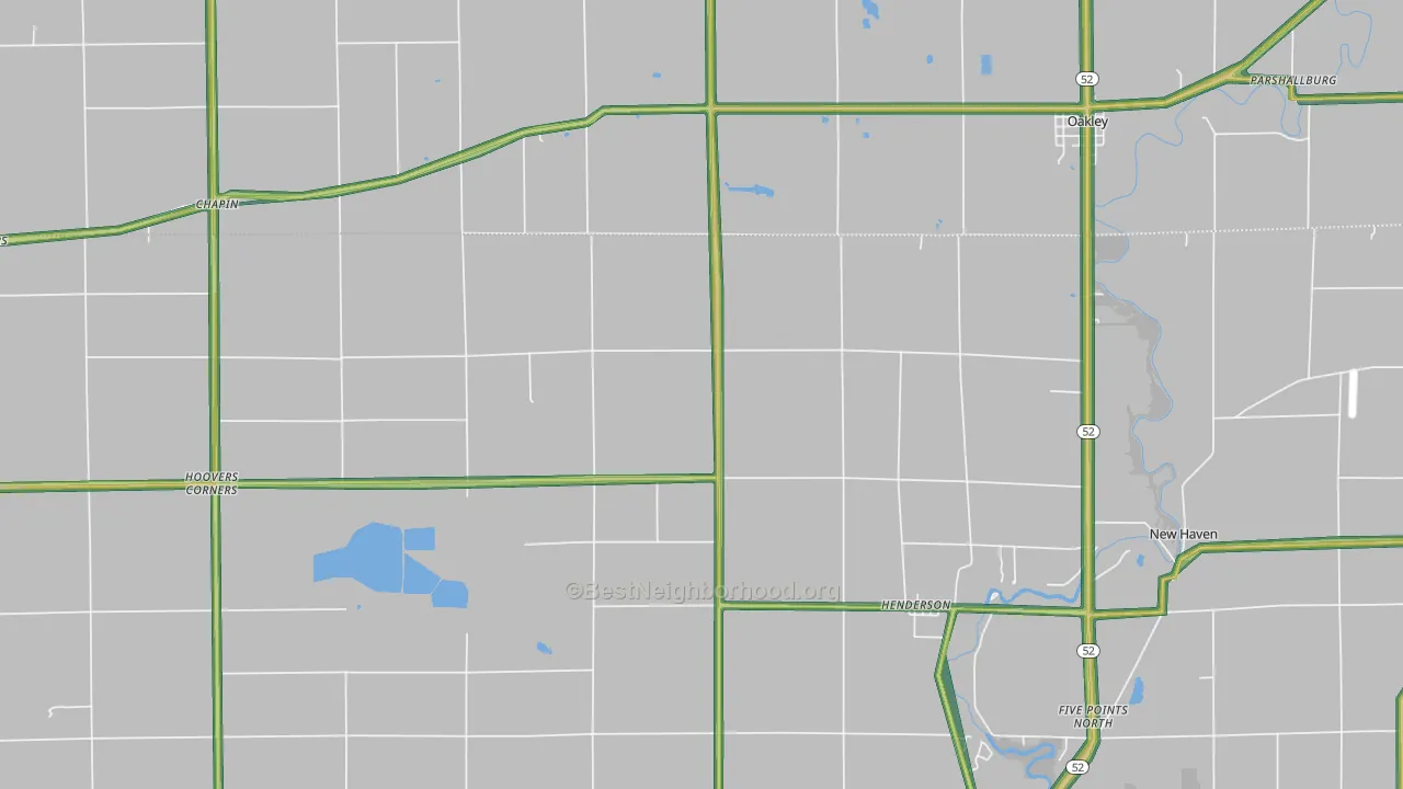 48841, MI Map of Noise Levels in 48841