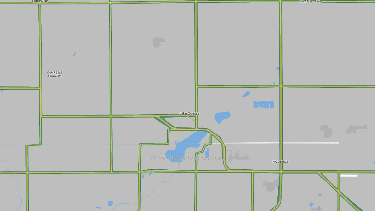 48849, MI Map of Noise Levels in 48849
