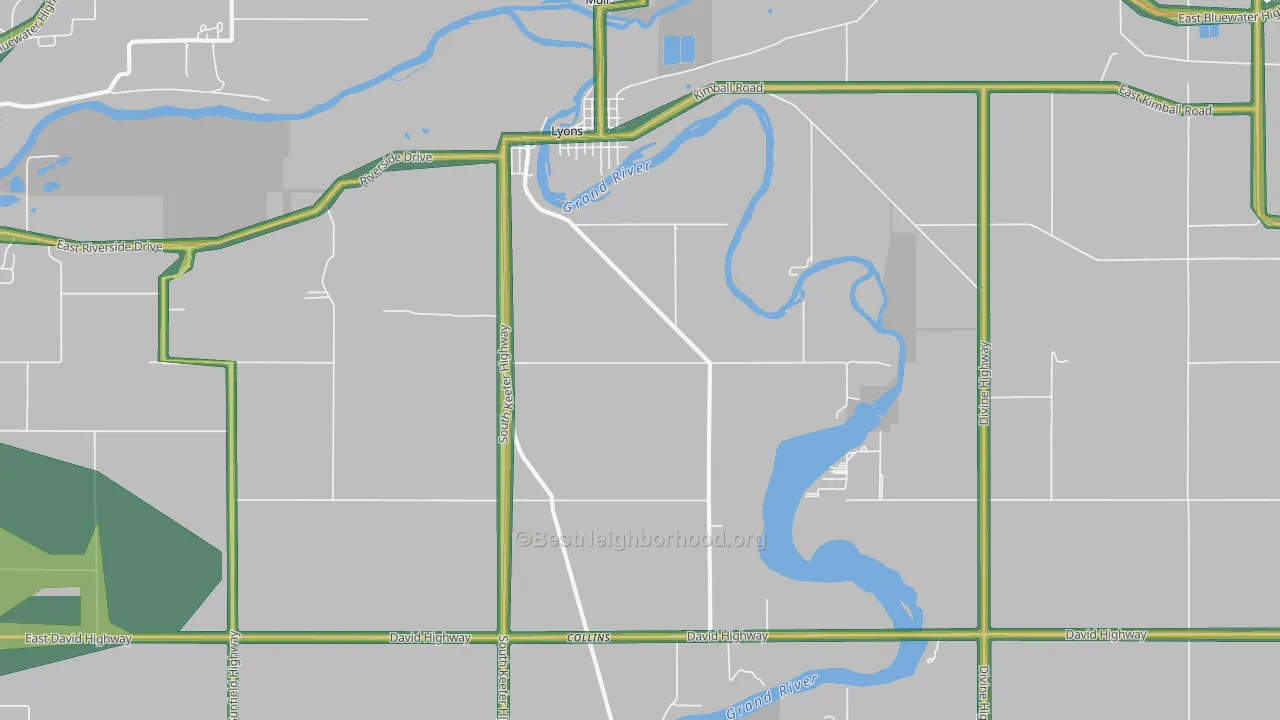 48851, MI Map of Noise Levels in 48851