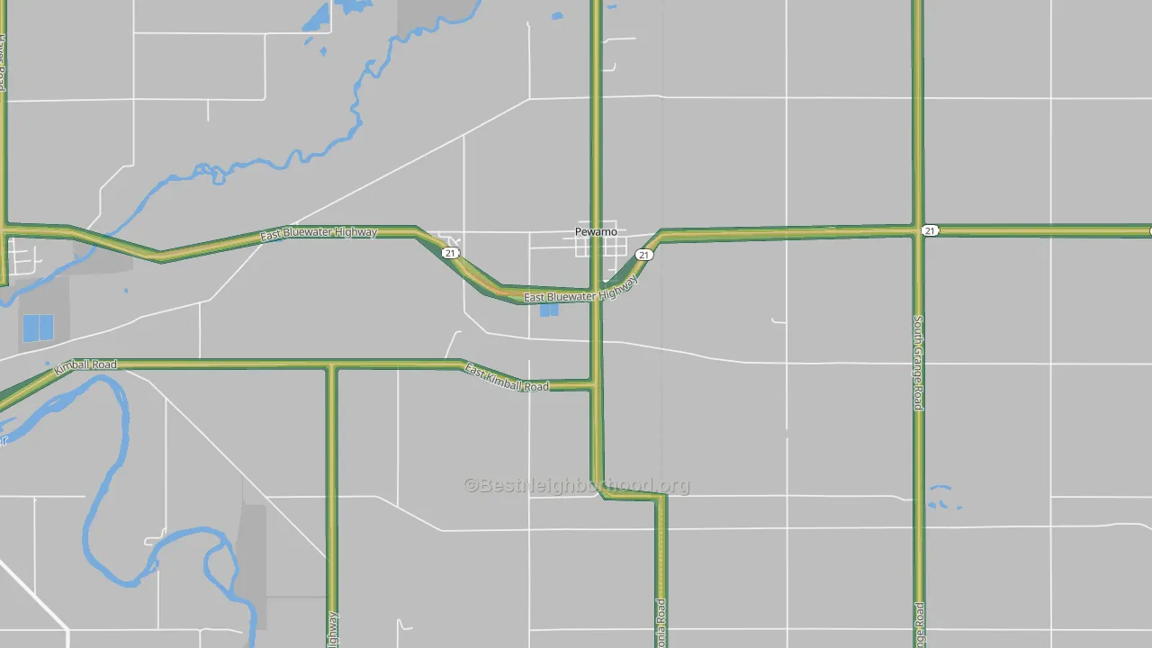 48873, MI Map of Noise Levels in 48873